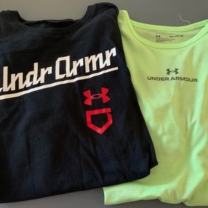 Boys Under Armour summer shirts